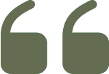 Opening quotation marks, dark green color.